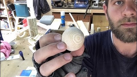 Make Wooden ball without a lathe ???