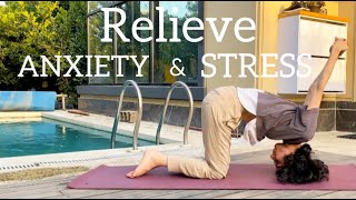 10 دقیقه یوگا برای رفع و کاهش اضطراب و استرس.10Minutes Yoga To Relieve Anxiety And Stress
