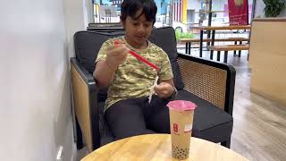 Enjoyed Pearl tea at Gong Cha Hamilton