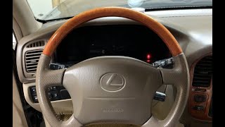 Замена руля Lexus Lx470/TLC 100