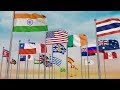 The Countries and flags of the World Song | Flags of the world  | All flags names by population rank