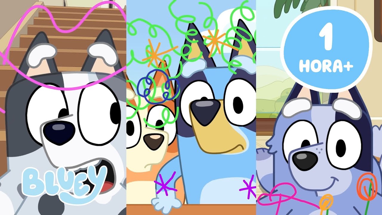 🔴AO VIVO: Hora de Brincar com os Primos 💜 | Apresentando Bluey Episódios Completos | Bluey