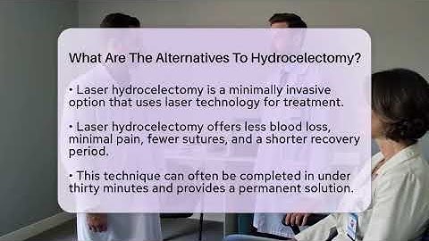 What Are The Alternatives To Hydrocelectomy? - The Operating Table
