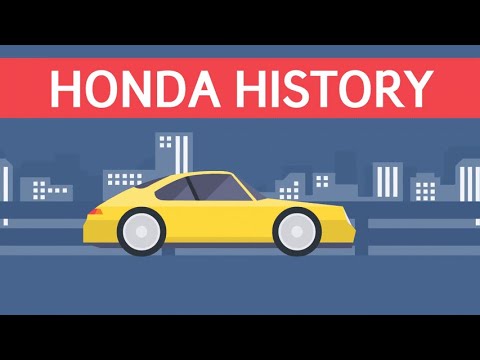 Honda History - How Soichiro Honda Started Company