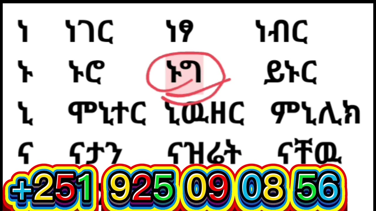 አማርኛ ቃላት ምስረታ ለጀማሪዎች