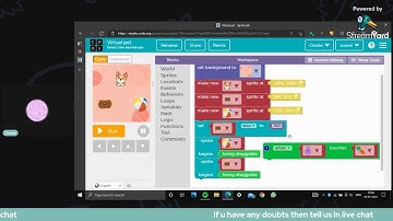 Virtual Pet In Sprite Lab
