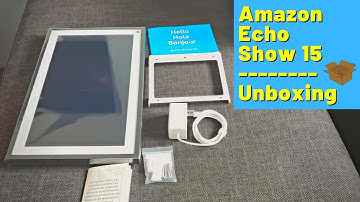 Amazon Echo Show 15 Unboxing - 15.6 inch Full HD Smart Display with Alexa