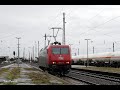 Zugverkehr in Großkorbetha am 09.02.2024 - im Trüben gefischt