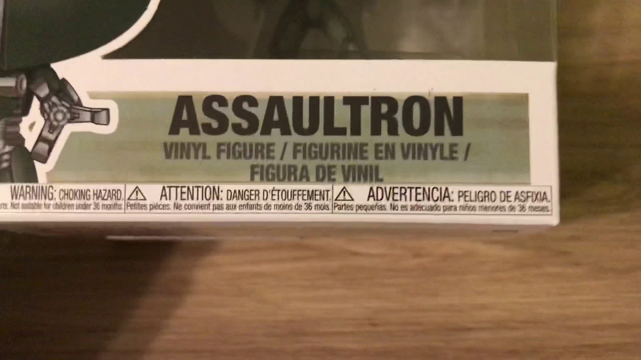 Unboxing  „funko pop gaming Assaultron fallout”