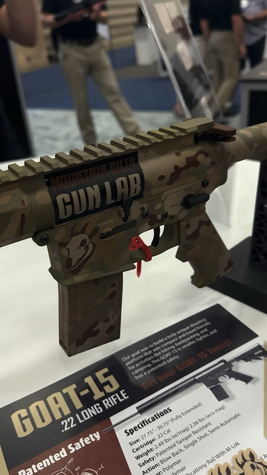 Mountain Billy Gunn Lab Goat 15 Mountain Billy Gun Lab GOAT-15 | The Lightest Semi-Auto Rifle in the