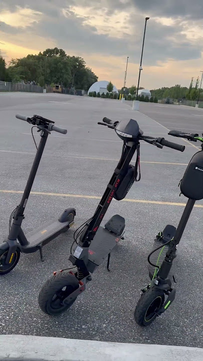 Kukirin g4 - ninebot g30p - isinwheel s10max all together 😍