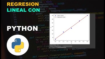 COMO REALIZAR UNA REGRESION LINEAL CON PYTHON EN GOOGLE COLAB✅