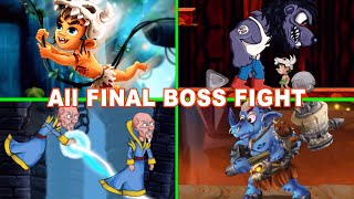 Evolution of Final Bosses in Jungle Adventures Game (Version 1, 2 and 3) screenshot 5