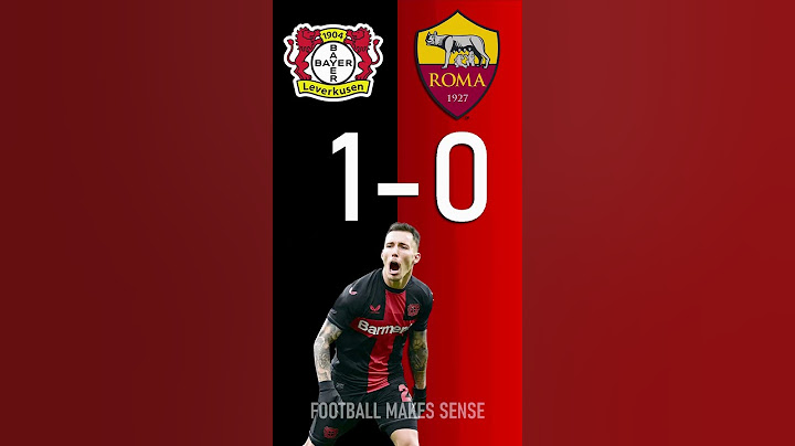 Bayer Leverkusen vs AS Roma : UEFA Europa League Score Predictor - hit pause or screenshot