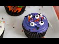 Lúcete al decorar tus cupcakes 🧁 en Halloween 🎃