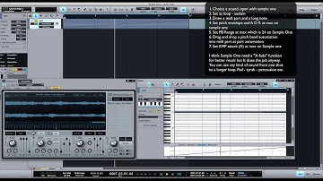 How to make uplifter - pitch shifter - riser effect with Presonus Studio One ( 720P HD)