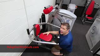 Adaptive Workouts Trainer - Setting Up Nautilus One Four Way Neck
