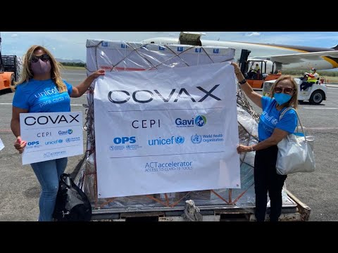 Nicaragua recibe 135 mil vacunas contra el COVID-19 por el mecanismo COVAX.