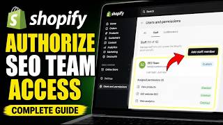 How to authorize Shopify admin roles for SEO team access - Complete Guide