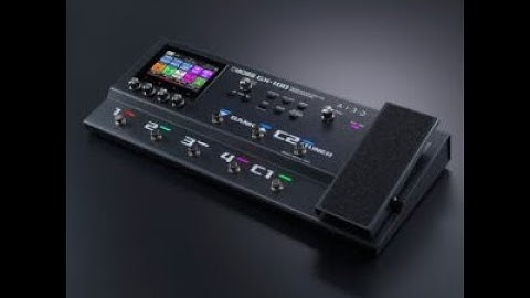 The Boss GX-100 , adding effects into the chain!