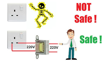 How to make DIY Isolation Transformer  240V to 240V / Isolation Transformer Explained