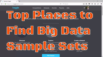 Top Big Data Sample Sets