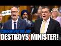 Liberal Minister YELLS At Conservative MP But It BACKFIRES On Him