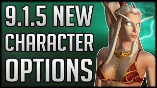 NEW CUSTOMIZATION OPTIONS In Patch 9.1.5 - Less LFG Spam & Easier Leggos for Alts | WoW Weekly News