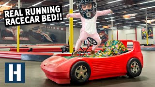 It's a dream come true: ninja turtle sheets + ferrari-esque kids bed,
all powered by chopped and stretched racing go-kart. we wanted racecar
beds as ...