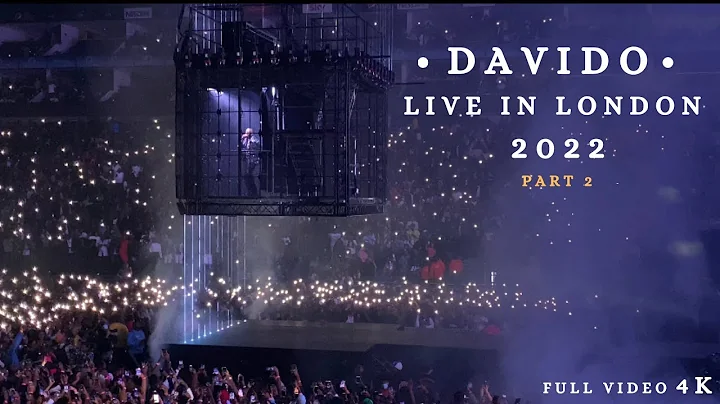 DAVIDO LIVE IN LONDON 2022, O2 ARENA (4K) | ADEKUNLE GOLD, TENI, TION WAYNE, CKAY ETC (PART 2)