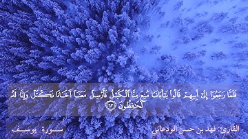 تلاوة الجزء الثالث عشر من القرآن الكريم برواية حفص عن عاصم