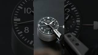 IWC Watchmaker, reassembles the cleaned movement, restoring the mechanical heart of the Big Pilot’s. – IWC Schaffhausen watch video