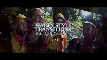 warpy style transitions on video star! #5 (qr codes)