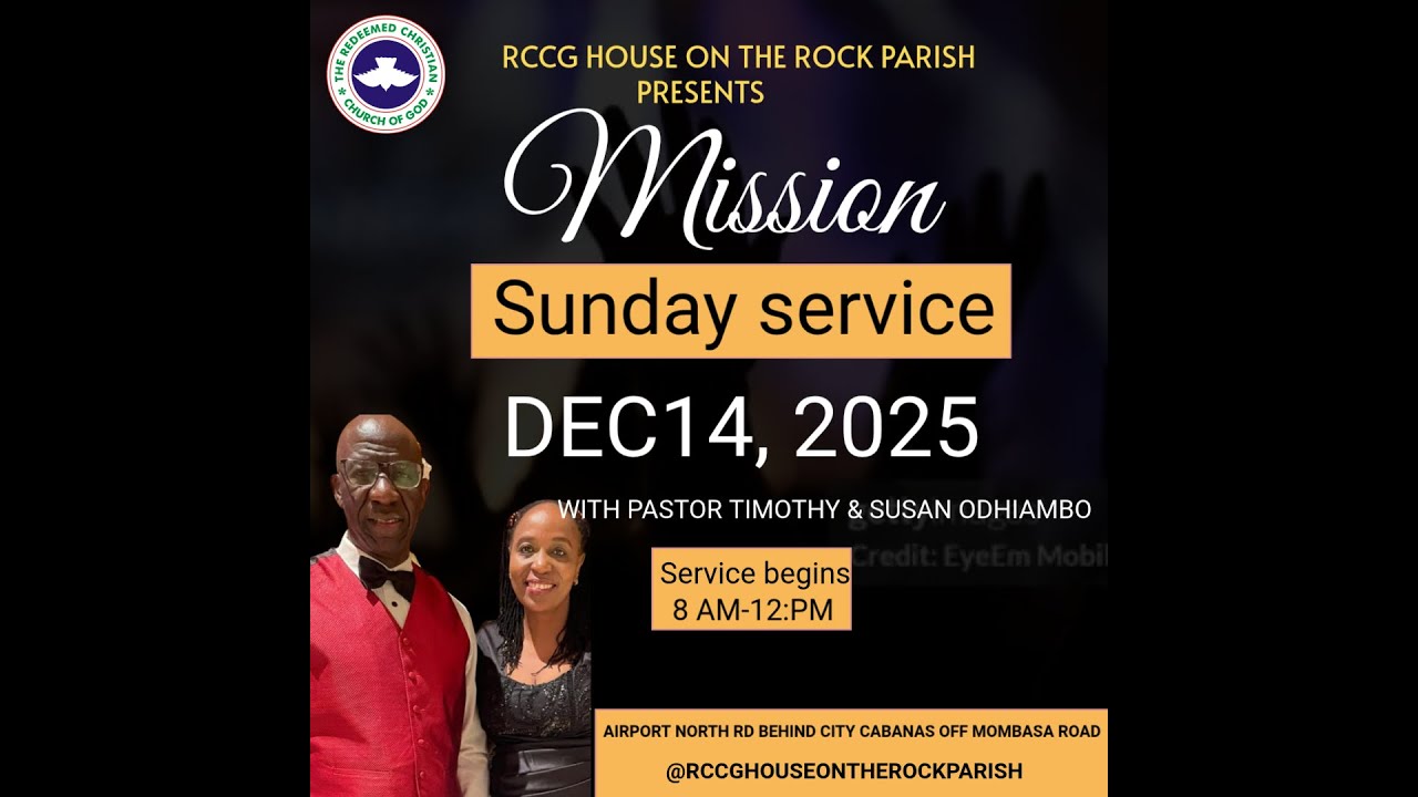 MISSION SUNDAY SERVICE || 14/12/2025 || RCCG HOUSE ON THE ROCK PARISH ...
