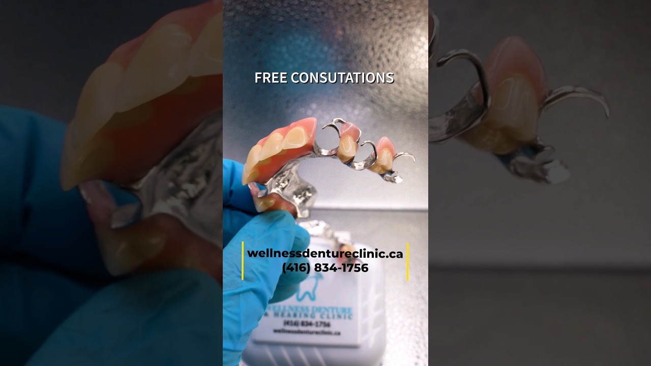 Denture Clinic (416) 834-1756 www.wellnessdentureclinic.ca