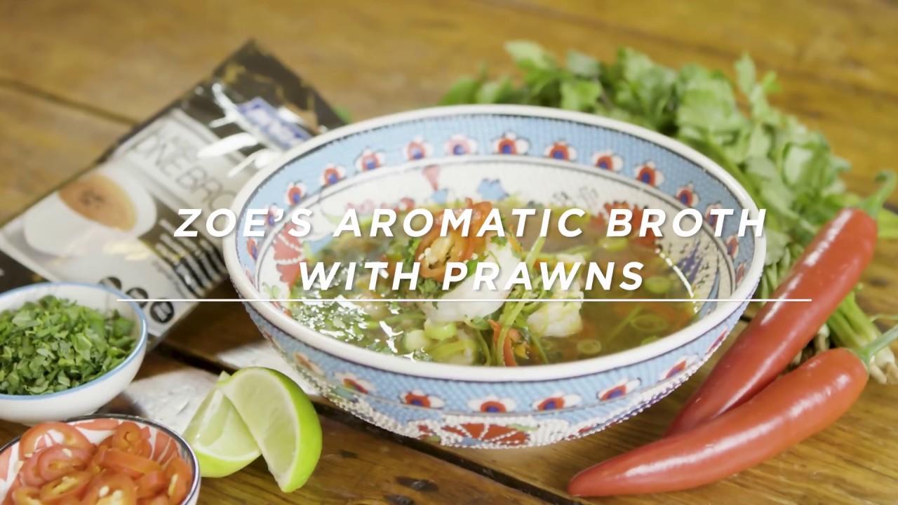 Nutritious to Delicious: Aromatic Bone Broth with Prawns