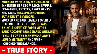 My Wife Died. My Children Took $30 MILLION—Then I Opened ONE Envelope...And That Changed Everything