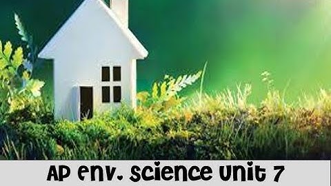 AP Environmental Science Unit 7 Indoor Air Pollution