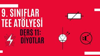 9. Siniflar Temel Elektri̇k-Elektroni̇k Atölyesi̇, Ders 11Diyotlar İdeal Diyot,Zener Diyot,Led Diyot