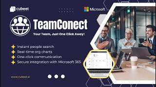 TeamConnect by Cubeet.ai | Microsoft Teams App for Team Communication &amp; Engagement