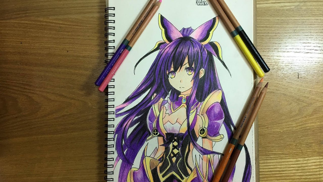 speed drawing ( Tohka yatogami)