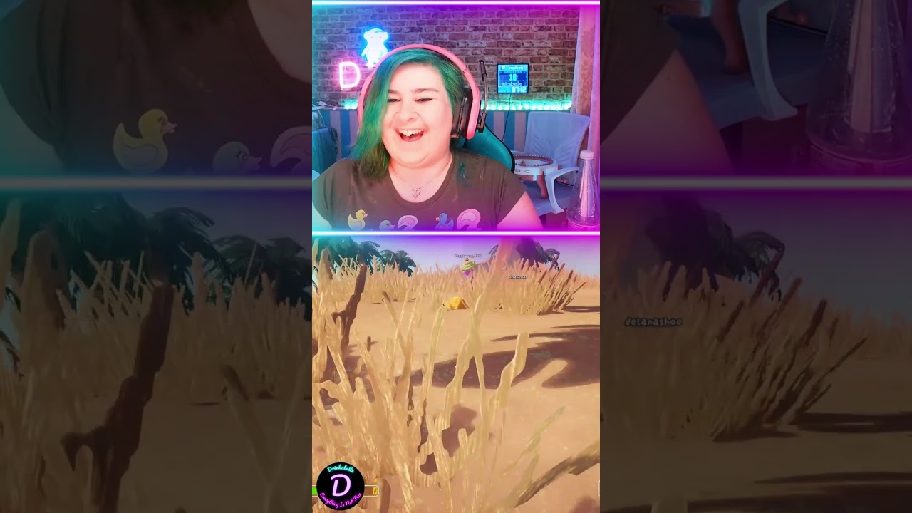 Don’t blame me. The coconut simply fell.(From the tree I was hiding in.) #peak #funnygaming #chaotic