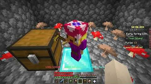 Hypixel SkyBlock | Unique Minion Upgrade Bug [Use crafting table to prevent this]