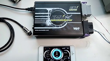 ECUMaster on iPhone or iPad over Wi-Fi