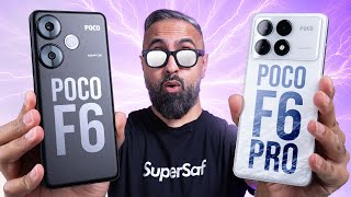 POCO F6 vs POCO F6 Pro Unboxing  Which Should You Buy?