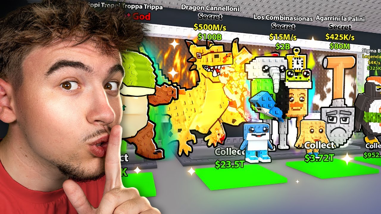 J’ai Volé TOUS les BRAINROT FUSIONNÉ du Jeu sur Roblox ! (steal a brainrot)