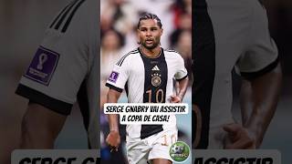 Serge Gnabry VAI ASSISTIR A COPA DE CASA!#Gnabry #CopaDoMundo #Alemanha #Futebol #BombaNoFutebol