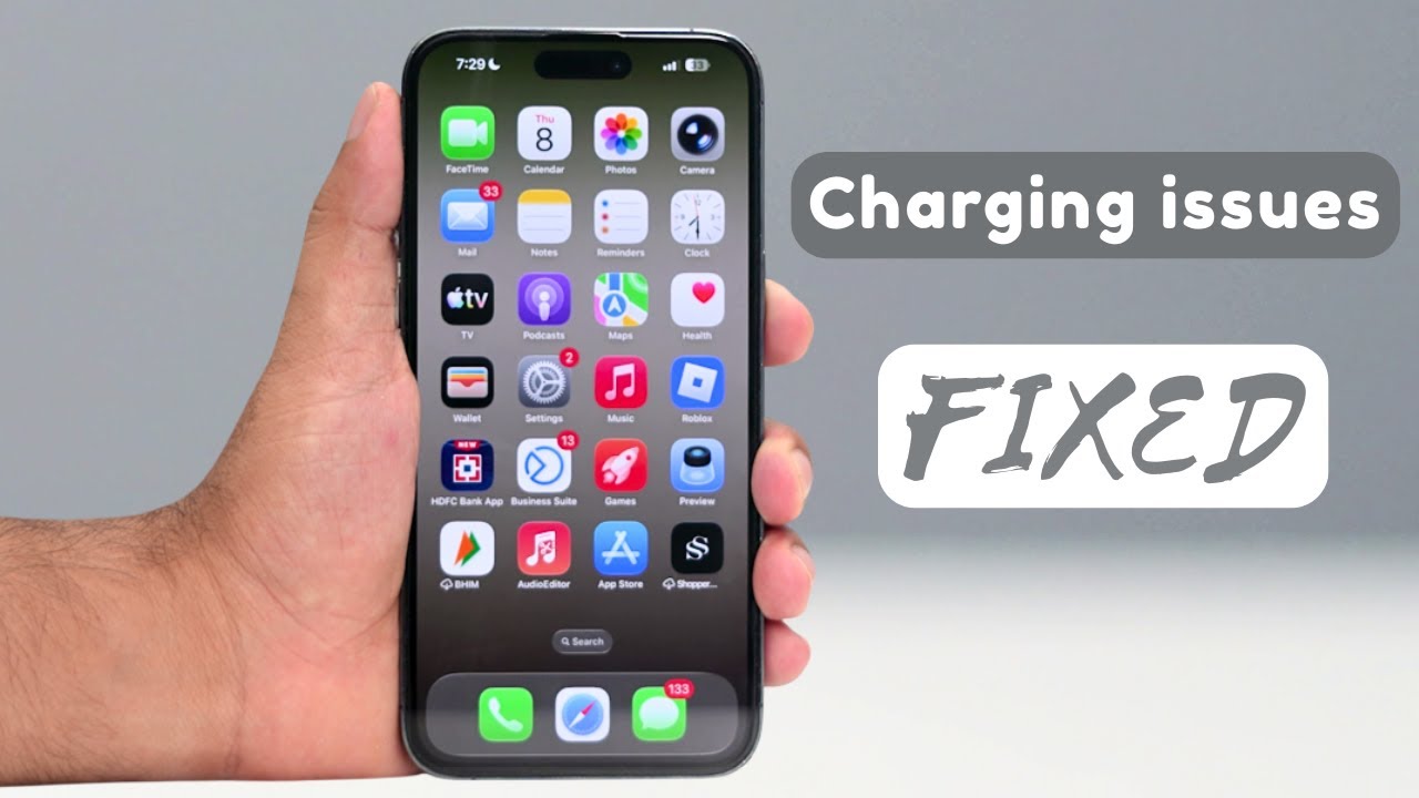 Fix iPhone 17 /17 Pro Not Charging or Charging Slowly (USB Charging Port Not Working)