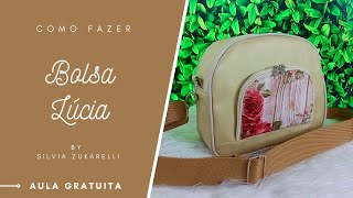 COMO FAZER UMA BOLSA COM BOLSO EXTERNO SUPER FÁCIL - FAÇA E VENDA