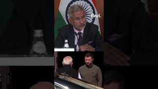 During a press briefing on the PM's visit to Ukraine, EAM Jaishankar replied to a journalist